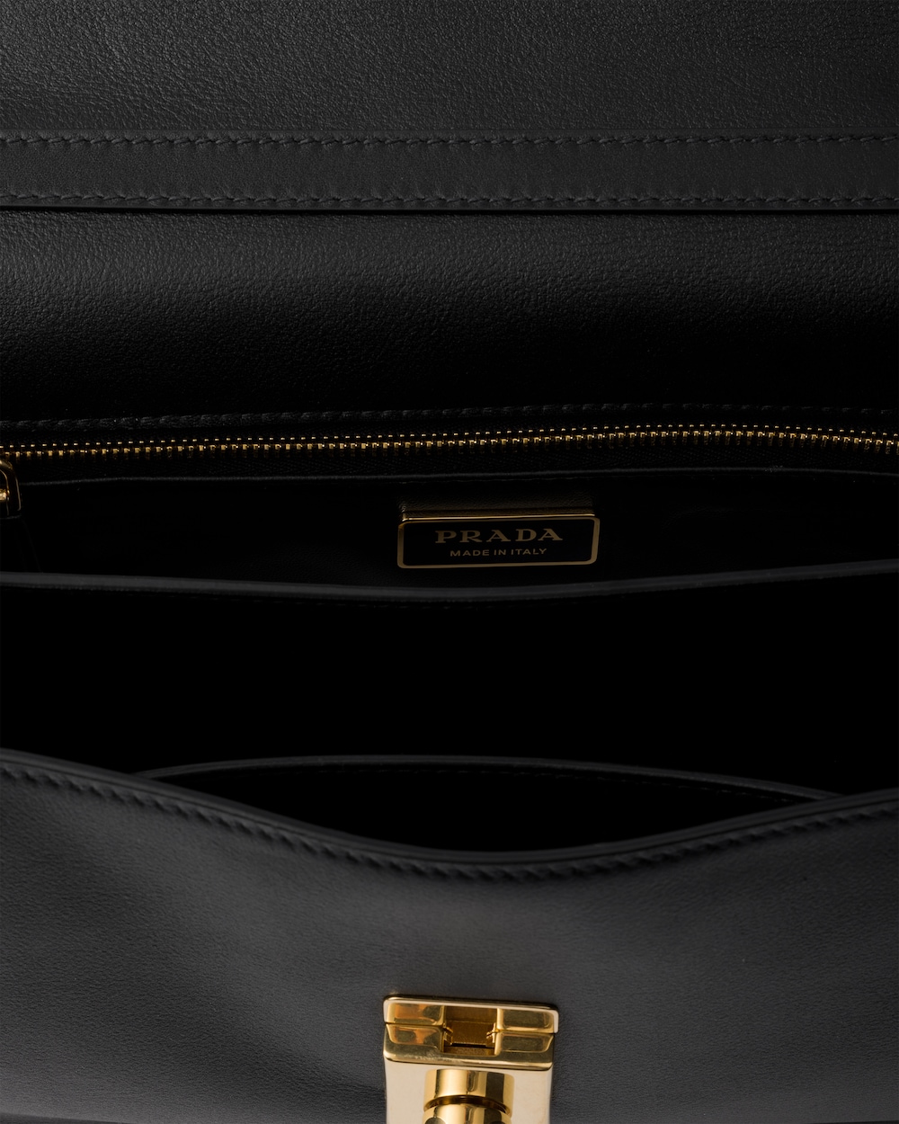 Prada Soft Sound Medium Leather Shoulder Bag - Image 4
